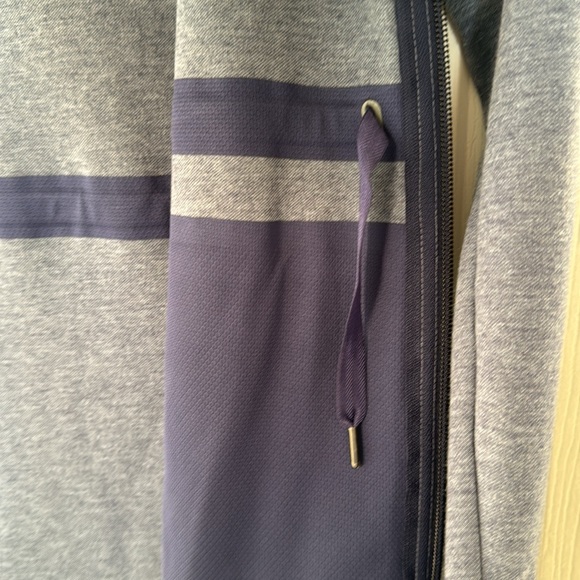 The North Face Wrapture Full Zip Hooded Jacket Performance Patriotic Blue Sz Med - Picture 9 of 10